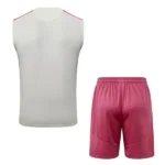 Entrenamiento Sin Mangas Conjunto Completo Real Madrid 2026 2027 Negro Blanco