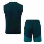Entrenamiento Sin Mangas Conjunto Completo Real Madrid 2026 2027 Verde Blanco Rosa