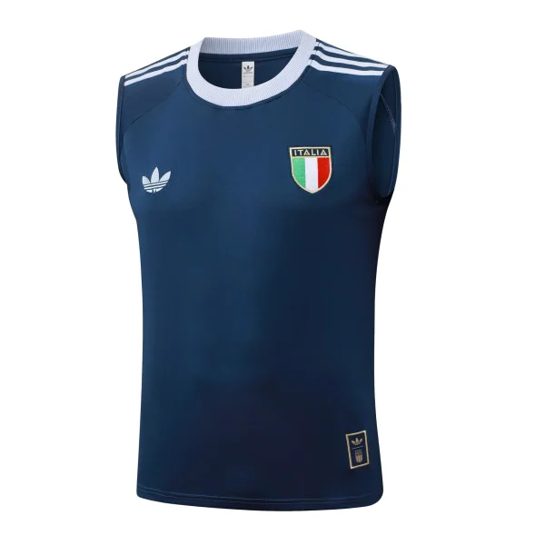 Entrenamiento Sin Mangas Italia 2026 Azul Marino Italia Chándal 2026 Azul - Equipación Italia | tiendasdefutboles