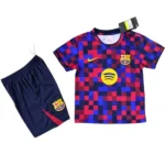 Especial Conjunto De Niños Barcelona 2026 2027 Rojo Azul