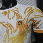 Especial Jugadores Camiseta Argentina 2026 Amarillo Blanco