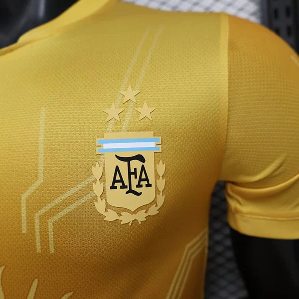 Especial Jugadores Camiseta Argentina 2026 Amarillo Argentina Camiseta Edición Jugadores 2026 Especial Amarilla - Camiseta Argentina | tiendasdefutboles