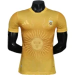 Argentina Camiseta Edición Jugadores 2026 Especial Amarilla - Camiseta Argentina | tiendasdefutboles