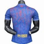 Especial Jugadores Camiseta Barcelona 2025 2026 Azul Rojo Amarillo