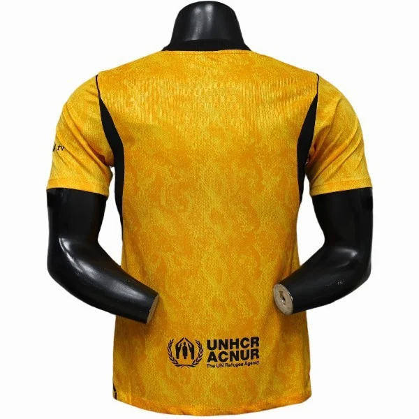 Especial Jugadores Camiseta Barcelona 2026 2027 Amarillo FC Barcelona Camiseta Edición Jugadores 2026 2027 Especial Amarilla - Camiseta Barcelona | tiendasdefutboles