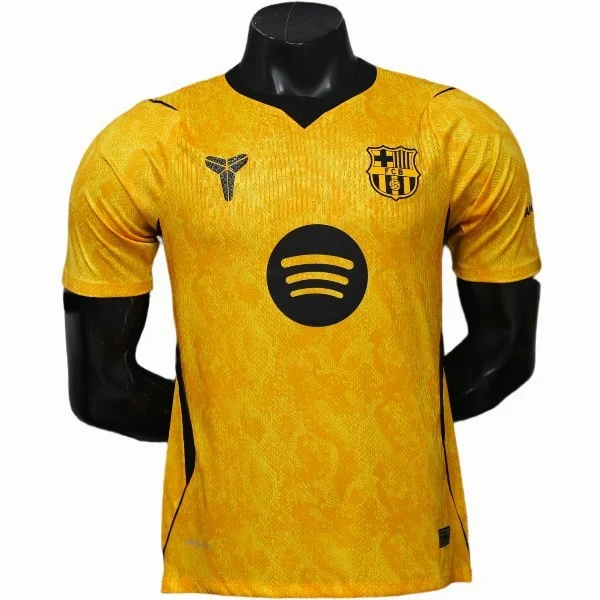 Especial Jugadores Camiseta Barcelona 2026 2027 Amarillo FC Barcelona Camiseta Edición Jugadores 2026 2027 Especial Amarilla - Camiseta Barcelona | tiendasdefutboles