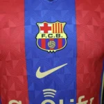 Especial Jugadores Camiseta Barcelona 2026 2027 Azul II Rojo