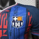 Especial Jugadores Camiseta Barcelona 2026 2027 Azul Rojo