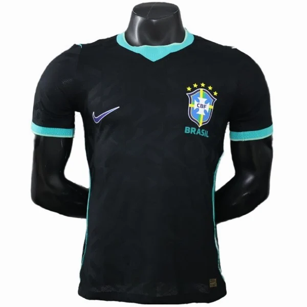Especial Jugadores Camiseta Brasil 2026 Negro I Verde Brasil Camiseta Edición Jugadores 2026 Especial Negra - Camiseta Brasil | tiendasdefutboles