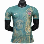 Estados Unidos Camiseta Edición Jugadores 2026 Especial Verde - Camiseta Estados Unidos Mundial 2026 | tiendasdefutboles