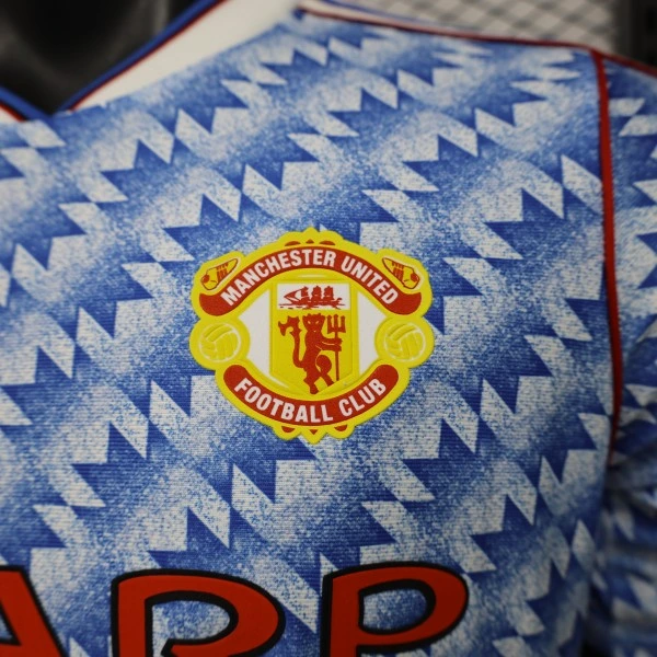 Especial Jugadores Camiseta Manchester United 2026 2027 Azul I Rojo Blanco Manchester United Camiseta Edición Jugadores 2026 2027 Especial Azul - Camiseta Manchester United | tiendasdefutboles