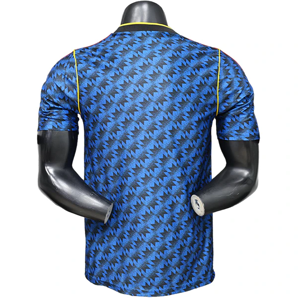 Especial Jugadores Camiseta Manchester United 2026 2027 Azul Amarillo Manchester United Camiseta Edición Jugadores 2026 2027 Especial Azul - Camiseta Manchester United | tiendasdefutboles
