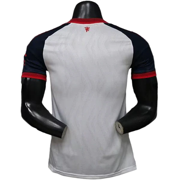 Especial Jugadores Camiseta Manchester United 2026 2027 Azul Rojo Blanco Manchester United Camiseta Edición Jugadores 2026 2027 Especial Azul - Camiseta Manchester United | tiendasdefutboles