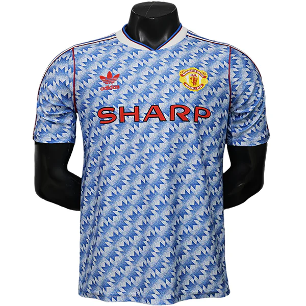 Especial Jugadores Camiseta Manchester United 2026 2027 Azul I Rojo Blanco Manchester United Camiseta Edición Jugadores 2026 2027 Especial Azul - Camiseta Manchester United | tiendasdefutboles