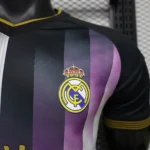 Especial Jugadores Camiseta Real Madrid 2026 2027 Negro Blanco Purpura