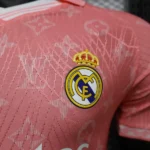 Especial Jugadores Camiseta Real Madrid 2026 2027 Rosa Blanco