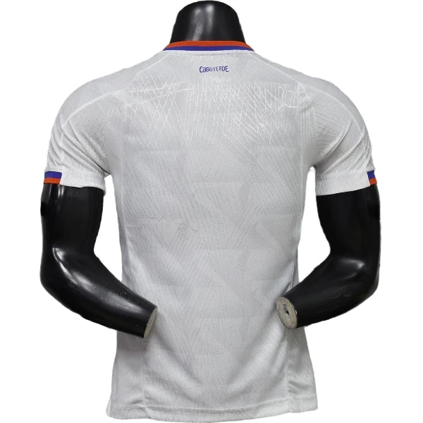Jugadores Segunda Camiseta Cabo Verde 2026 Blanco Cabo Verde Camiseta Edición Jugadores 2026 Segunda Verde - Camiseta Cabo Verde | tiendasdefutboles