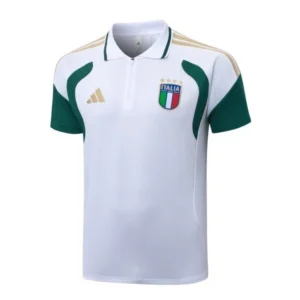 Italia Polo 2026 Blanco - Equipación Italia | tiendasdefutboles