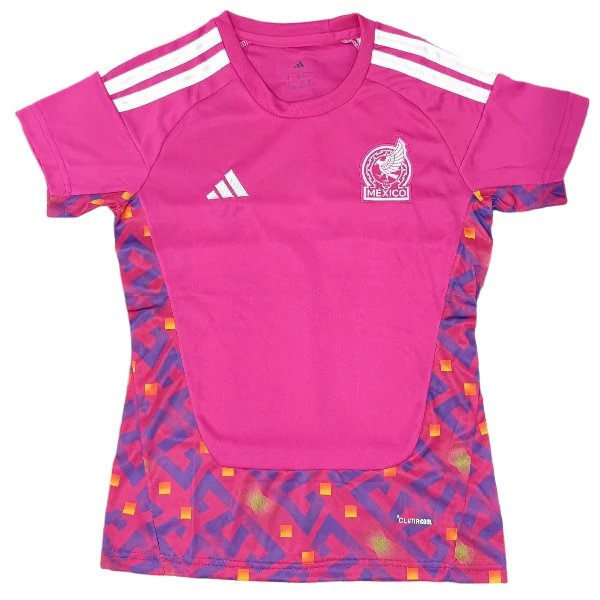 Portero Camiseta Mujer México 2026 Rosa México Mujer Camiseta 2026 Portero Rosa - Camiseta México Mujer | tiendasdefutboles