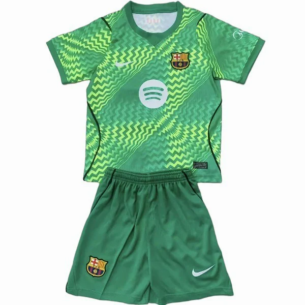 Portero Conjunto De Hombre Barcelona 2026 2027 Verde FC Barcelona Conjunto 2026 2027 Portero Verde - FC Barcelona Barata | tiendasdefutboles