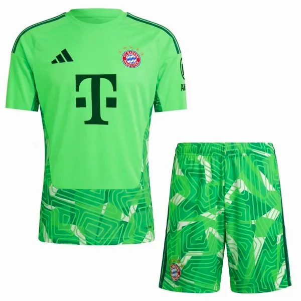Portero Conjunto De Hombre Bayern Múnich 2026 2027 Verde Bayern Múnich Conjunto 2026 2027 Portero Verde - Bayern Múnich Barata | tiendasdefutboles