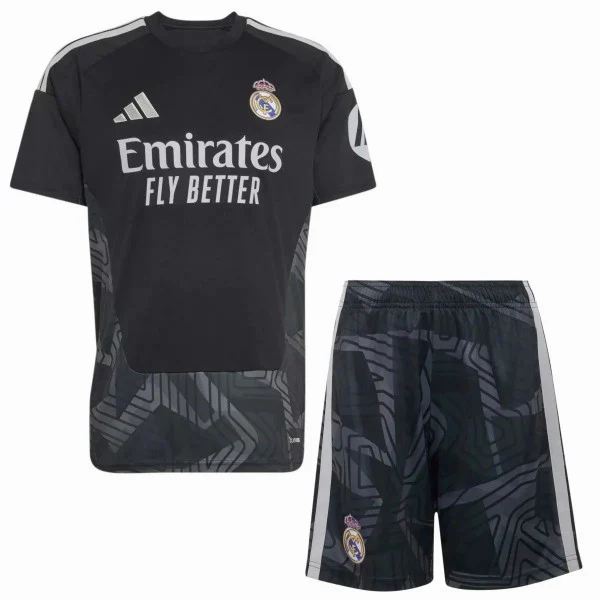Portero Conjunto De Hombre Real Madrid 2026 2027 Negro Real Madrid Conjunto 2026 2027 Portero Negro - Real Madrid Barata | tiendasdefutboles