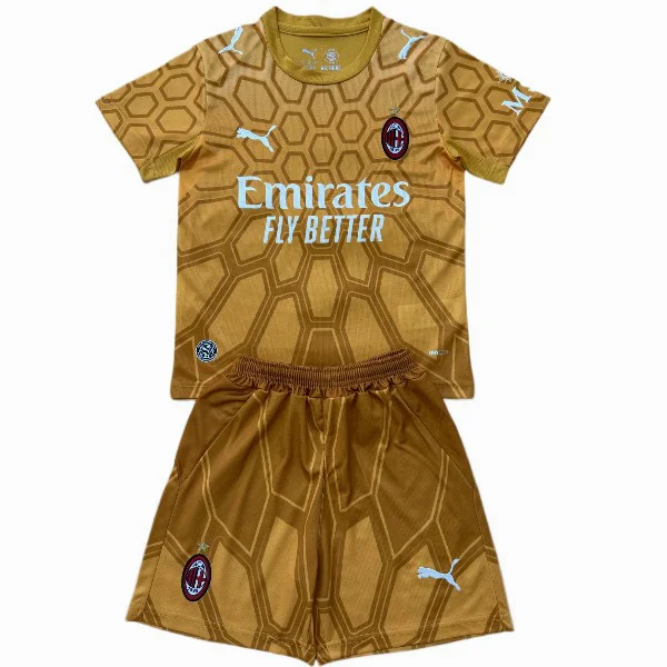 Portero Conjunto De Niños AC Milan 2026 2027 Naranja AC Milan Niños Conjunto 2026 2027 Portero Naranja - AC Milan Niños Barata | tiendasdefutboles