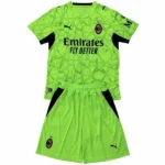 AC Milan Niños Conjunto 2026 2027 Portero Verde - AC Milan Niños Barata | tiendasdefutboles