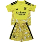 Arsenal Niños Conjunto 2026 2027 Portero Amarillo - Equipacion Arsenal Niños | tiendasdefutboles