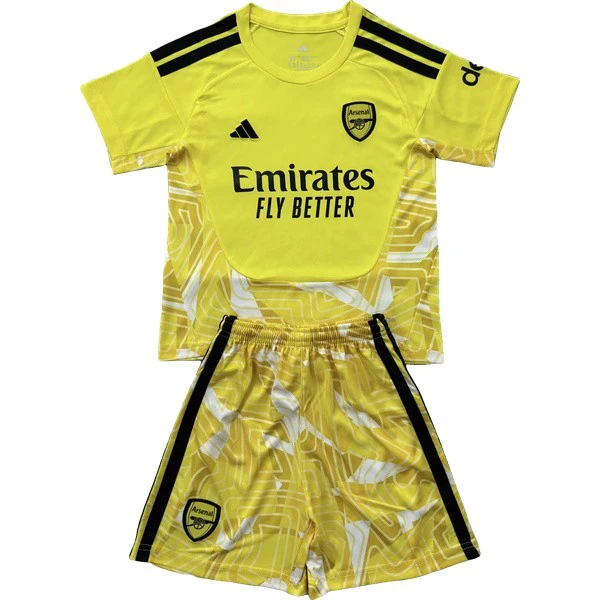 Portero Conjunto De Niños Arsenal 2026 2027 Amarillo Arsenal Niños Conjunto 2026 2027 Portero Amarillo - Equipacion Arsenal Niños | tiendasdefutboles