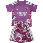 Arsenal Niños Conjunto 2026 2027 Portero Púrpura - Equipacion Arsenal Niños | tiendasdefutboles