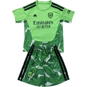 Arsenal Niños Conjunto 2026 2027 Portero Verde - Equipacion Arsenal Niños | tiendasdefutboles