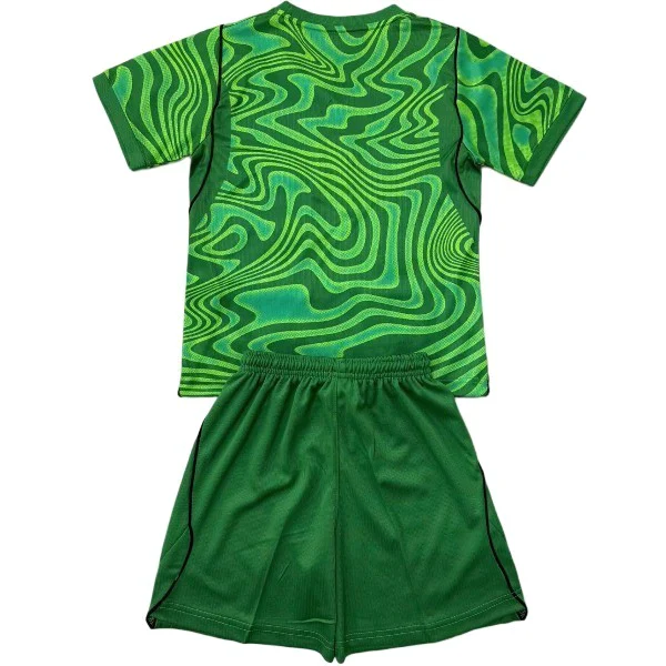 Portero Conjunto De Niños Brasil 2026 Verde Brasil Niños Conjunto 2026 Portero Verde - Equipacion Brasil Niños | tiendasdefutboles