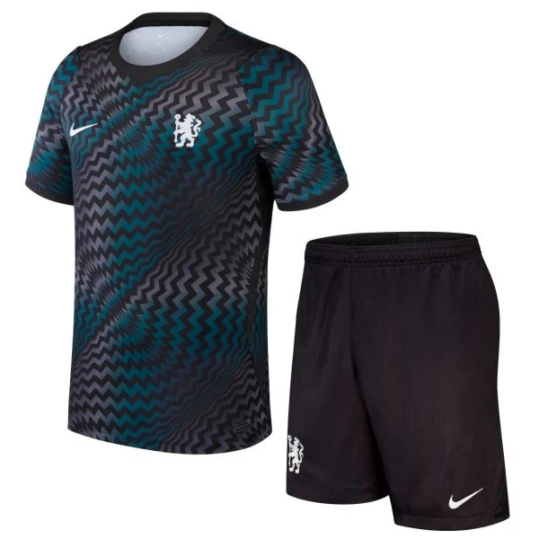 Portero Conjunto De Niños Chelsea 2026 2027 Gris Chelsea Niños Conjunto 2026 2027 Portero Gris - Equipacion Chelsea Niños | tiendasdefutboles