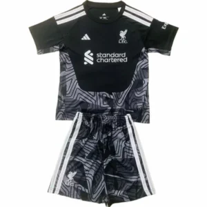Liverpool Niños Conjunto 2026 2027 Portero Negro - Equipacion Liverpool Niños | tiendasdefutboles