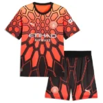 Manchester City Niños Conjunto 2026 2027 Portero Naranja - Equipacion Manchester City Niños | tiendasdefutboles