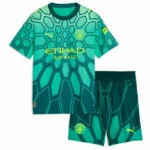 Portero Conjunto De Niños Manchester City 2026 2027 Verde