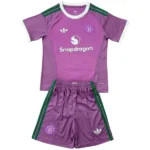 Manchester United Niños Conjunto 2026 2027 Portero Púrpura - Equipacion Manchester United Niños | tiendasdefutboles