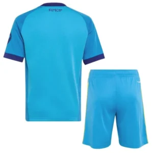 Real Madrid Niños Conjunto 2026 2027 Portero Azul - Real Madrid Niños Barata | tiendasdefutboles