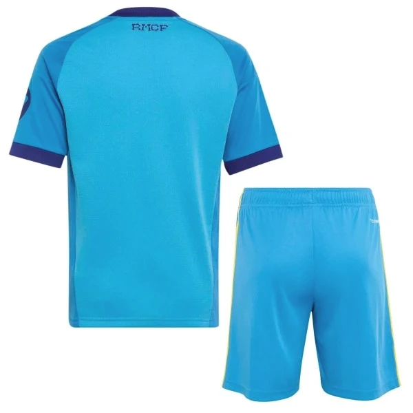 Portero Conjunto De Niños Real Madrid 2026 2027 Azul Real Madrid Niños Conjunto 2026 2027 Portero Azul - Real Madrid Niños Barata | tiendasdefutboles