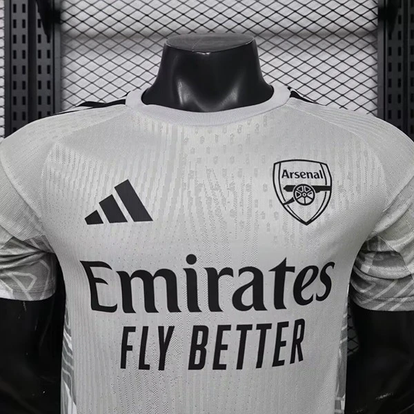 Portero Jugadores Camiseta Arsenal 2026 2027 Gris Arsenal Camiseta Edición Jugadores 2026 2027 Portero Gris - Camiseta Arsenal | tiendasdefutboles