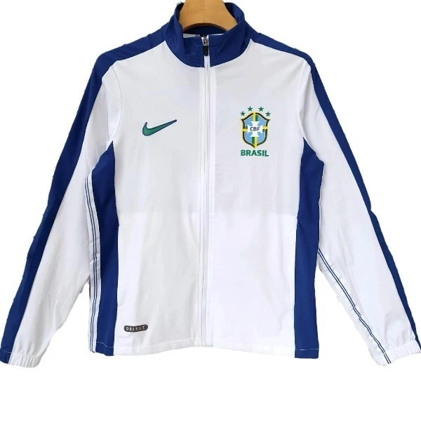 Rompevientos Brasil 2026 Azul Blanco Brasil Rompevientos 2026 Azul - Brasil Barata | tiendasdefutboles