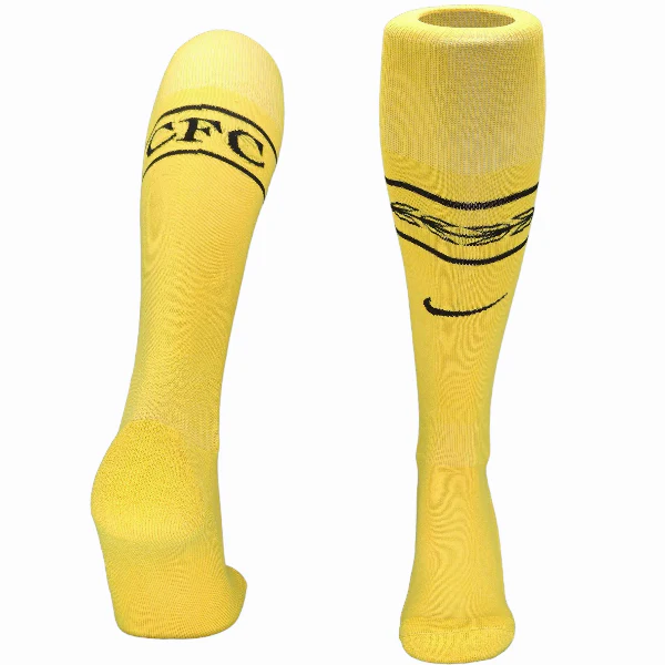 Segunda Calcetines Niños Chelsea 2026 2027 Amarillo Chelsea Niños Calcetines 2026 2027 Segunda Amarillo - Equipacion Chelsea Niños | tiendasdefutboles