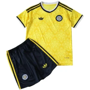 Leeds United Niños Conjunto 2026 2027 Segunda Amarillo - Leeds United Niños Barata | tiendasdefutboles