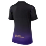 Segunda Camiseta Mujer Barcelona 2026 2027 Negro Purpura