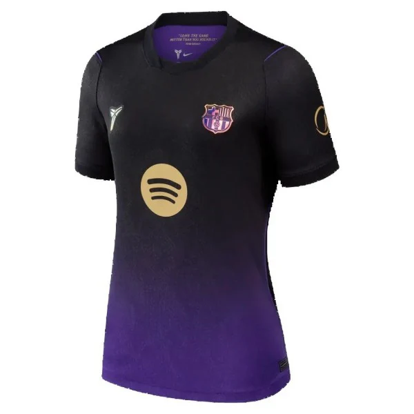 Segunda Camiseta Mujer Barcelona 2026 2027 Negro Purpura FC Barcelona Mujer Camiseta 2026 2027 Segunda Negra - Camiseta Fc Barcelona Mujer Rosa | tiendasdefutboles