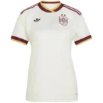 Segunda Camiseta Mujer España 2 Estrellas 2026 Blanco