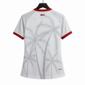 Haití Mujer Camiseta 2026 Segunda Blanca - Camisetas De Futbol Personalizadas | tiendasdefutboles