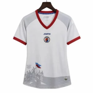 Haití Mujer Camiseta 2026 Segunda Blanca - Camisetas De Futbol Personalizadas | tiendasdefutboles
