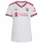 Liverpool Mujer Camiseta 2026 2027 Segunda Blanca - Camiseta Liverpool Mujer | tiendasdefutboles